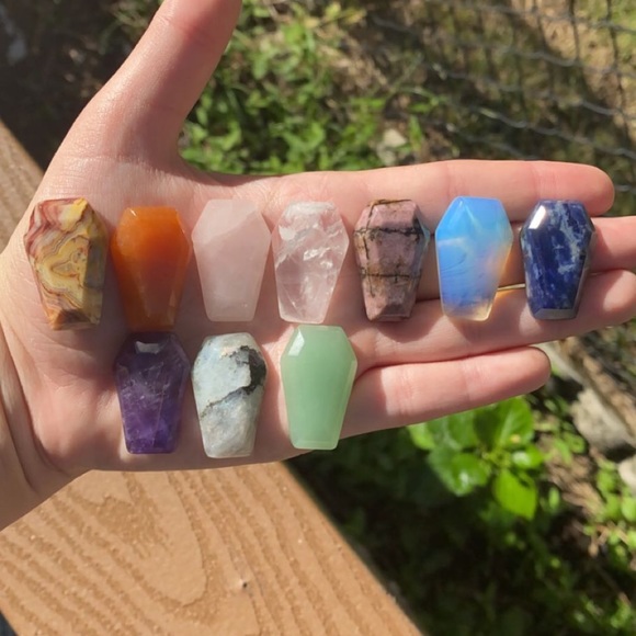 MINI CRYSTAL COFFINS ⚰️ - Picture 1 of 1